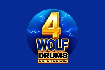 4 Wolf Drums pokie