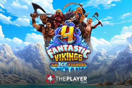 4 Fantastic Vikings Go Ice Fishing pokie