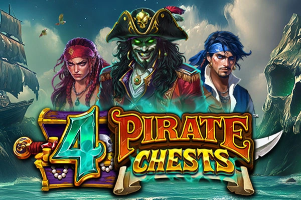 4 Pirate Chests pokie