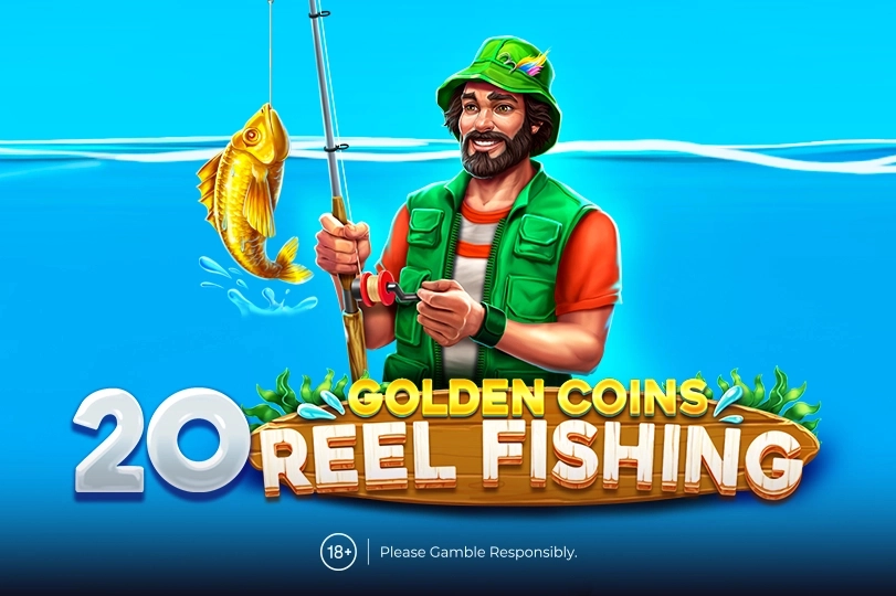 20 Golden Coins: Reel Fishing pokie