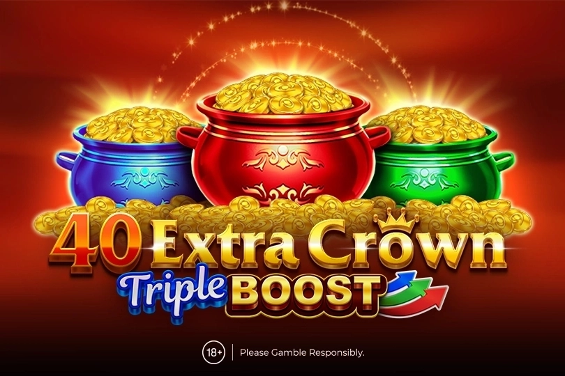 40 Extra Crown Triple Boost pokie