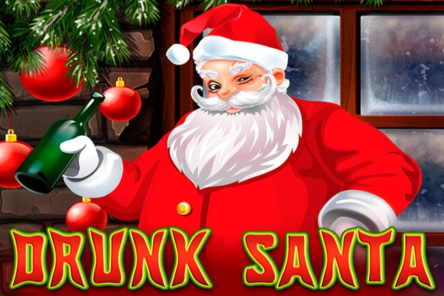Drunk Santa pokie