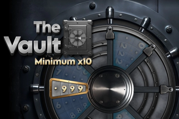 The Vault Minimum x10 pokie