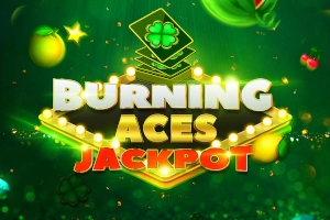 Burning Aces Jackpot pokie