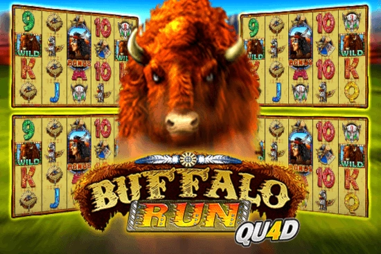 Buffalo Run Quad pokie