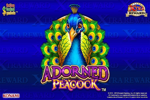 Adorned Peacock pokie