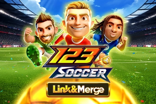 123 Soccer Link & Merge pokie