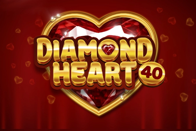 Diamond Heart 40 pokie