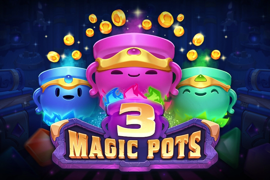 3 Magic Pots pokie
