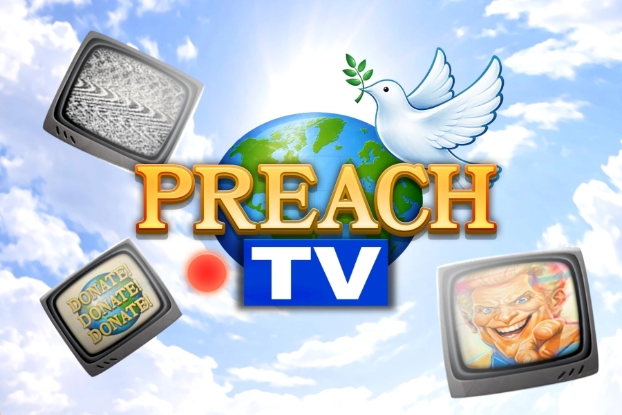 Preach TV pokie