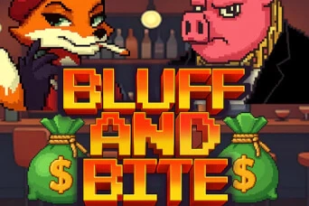 Bluff and Bite pokie