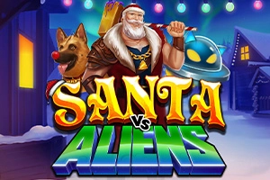 Santa VS Aliens pokie
