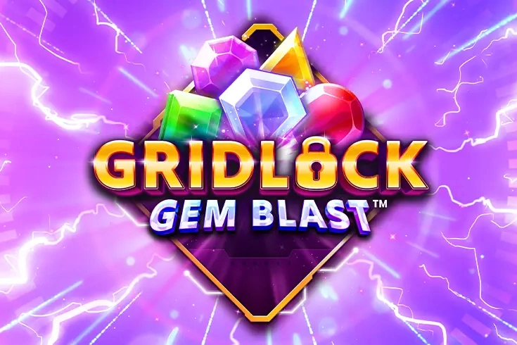 Gridlock Gem Blast pokie