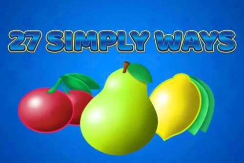 27 Simply Ways pokie