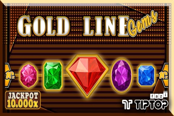Gold Line Gems pokie