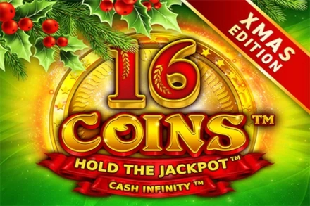 16 Coins Xmas pokie