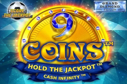 9 Coins Grand Diamond Edition Score The Jackpot pokie