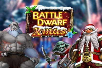 Battle Dwarf Xmas pokie