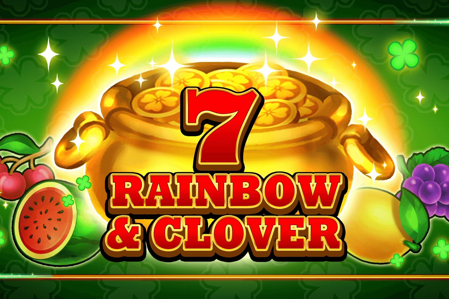 Rainbow & Clover 7 pokie